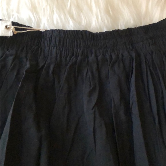 LAST 1! SIZE SMALL! Black Slit Front MAXI SKIRT! - Picture 6 of 8